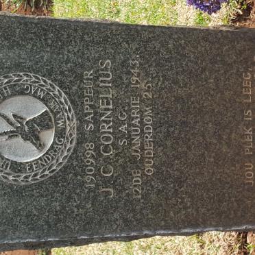 CORNELIUS J.C. -1943
