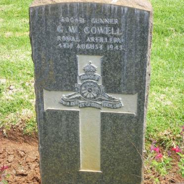 COWELL G.W. -1945