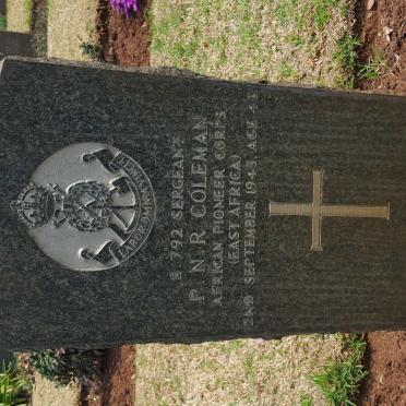 COLEMAN P.N.R. -1943