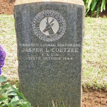 COETZEE Jasper L. -1944