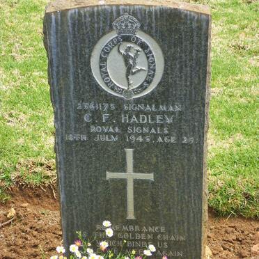 HADLEY C.F. -1945