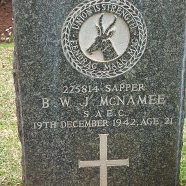 McNAMEE B.W.J. -1942