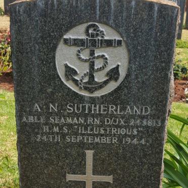 SUTHERLAND A.N. -1944