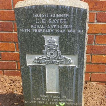 SAYER C.E. -1947