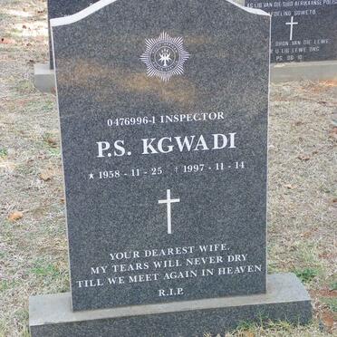 KGWADI P.S. 1958-1997