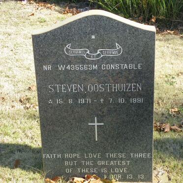 OOSTHUIZEN Steven 1971-1991