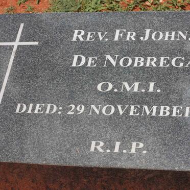 NOBREGA John J., de -2016