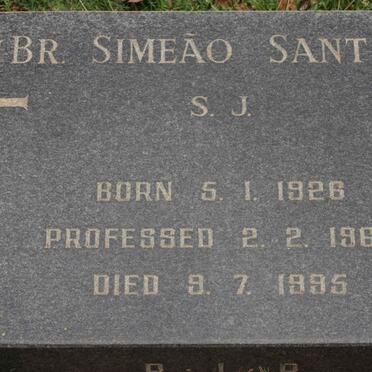 SANTOS Simeao 1926-1995