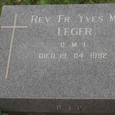 LEGER Yves Marie -1992