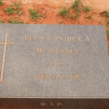 Mc INERNEY Patrick A. -1978