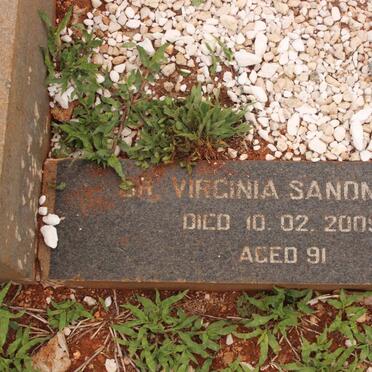 SANDMAIER Virginia -2009