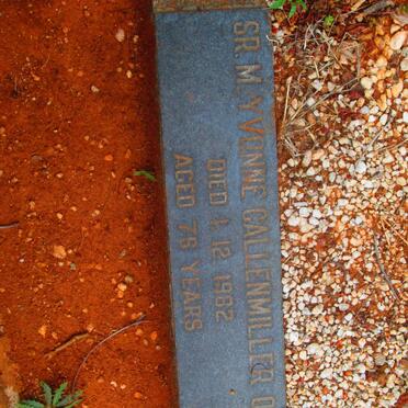 CALLENMILLER Yvonne M. -1982