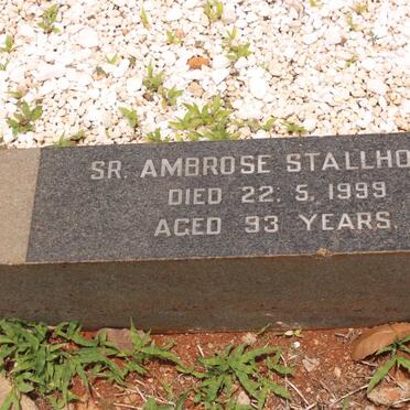 STALLHOFER Ambrose -1999