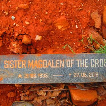 MAGDELEN of the Cross 1935-2019