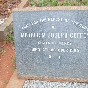 COFFEY M. Joseph -1965