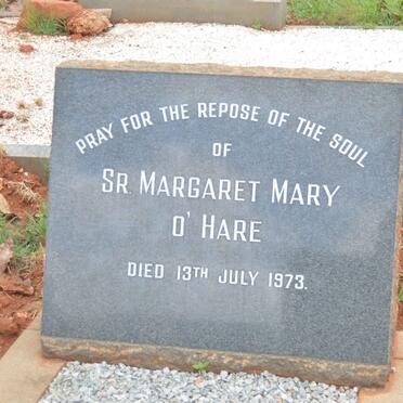 O'HARE Margaret Mary -1973
