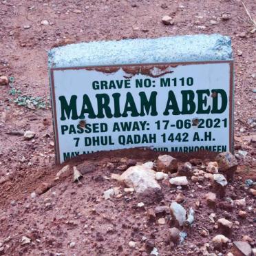 ABED Mariam -2021