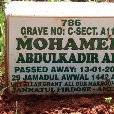 ALI Mohamed Abdulkadir -2021