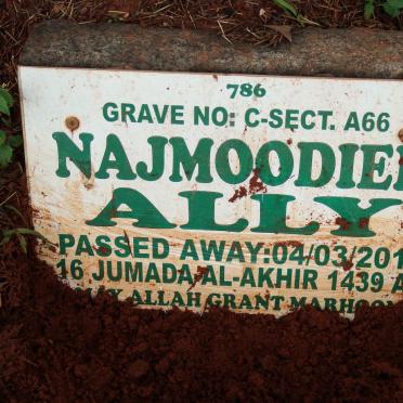 ALLY Najmoodien -2018