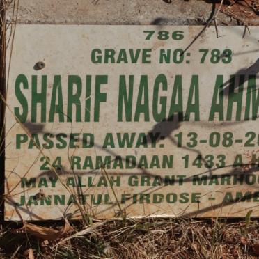 AHMAD Sharif Nagaa -2012