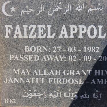 APPOLIS Faizel 1982-2008