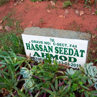 AHMOD Hassan Seedat -2019