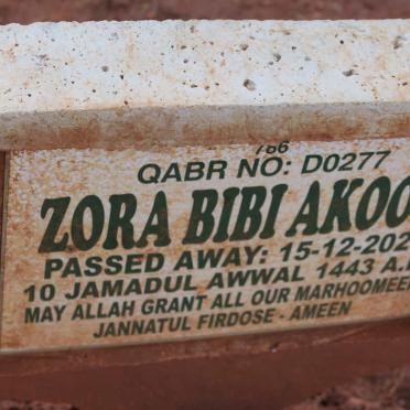 AKOON Zora Bibi -2021