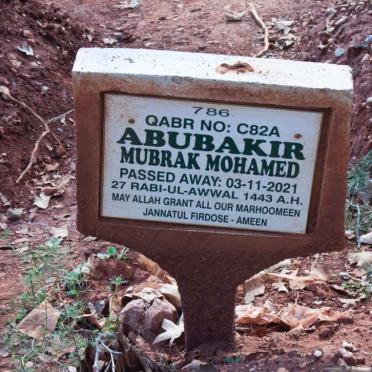 ABUBAKIR Mubrak Mohamed -2021