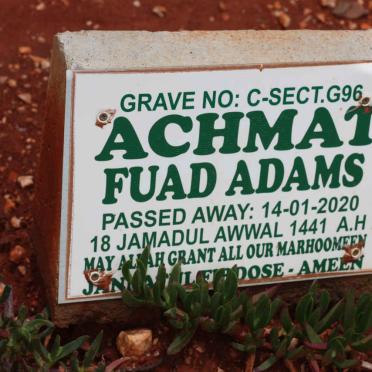 ADAMS Achmat Fuad -2020