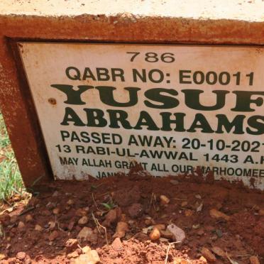 ABRAHAMS Yusuf -2021