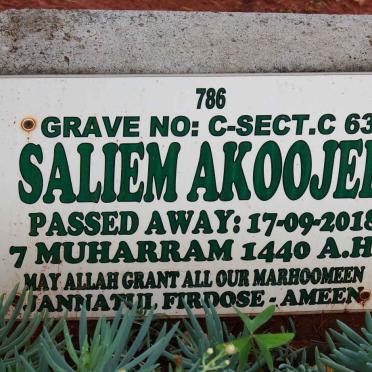 AKOOJEE Saliem -2018