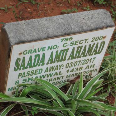 AHAMAD Saada Amii -2017