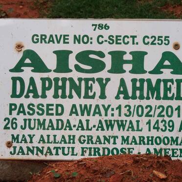 AHMED Aisha Daphney -2018