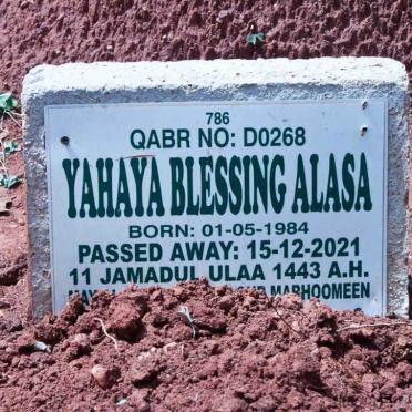 ALASA Yahaya Blessing 1984-2021