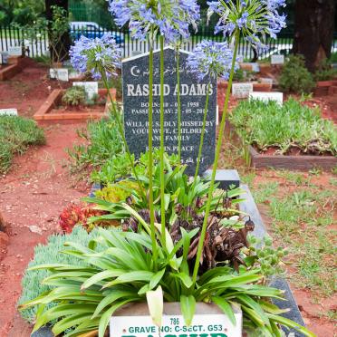 ADAMS Rashid 1958-2019