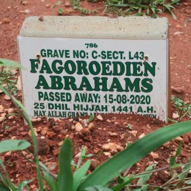 ABRAHAMS Fagoroedien -2020