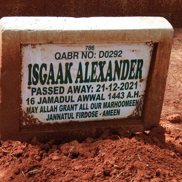 ALEXANDER Isgaak -2021