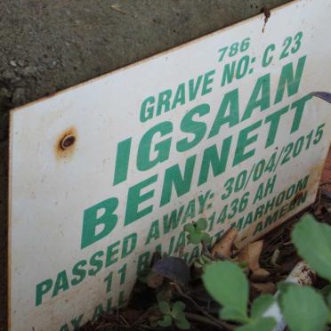 BENNETT Igsaan -2015