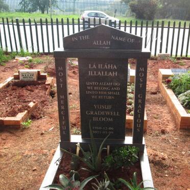 BLOOM Yusuf Gradewell 1960-2021