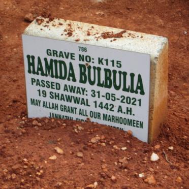 BULBULIA Hamida -2021