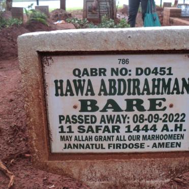 BARE Hawa Abdirahman -2022