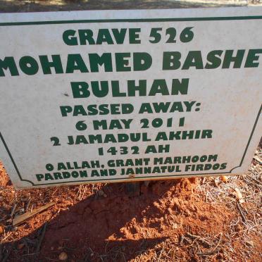 BULHAN Mohamed Bashe -2011