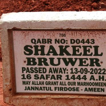 BRUWER Shakeel -2022