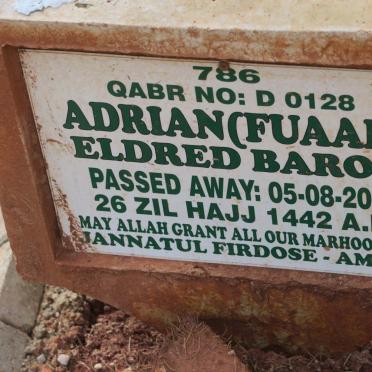 BARON Adrian Eldred -2021