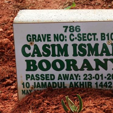 BOORANY Casim Ismail -2021