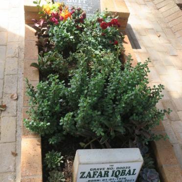 BUTT Zafar Iqbal 1936-2021