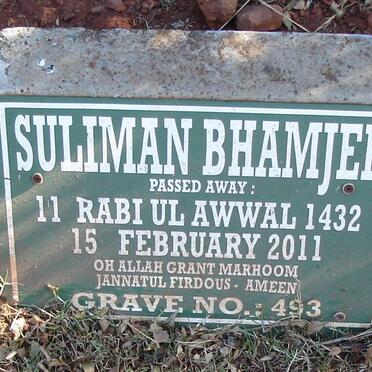 BHAMJEE Suliman -2011