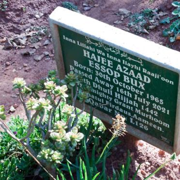 BUX Hajee Azaad Essop 1965-2021