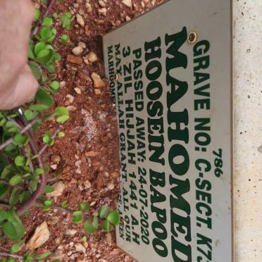 BAPOO Mahomed Hoosein -2020