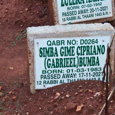 BUMBA Simba Gime Cipriano 1983-2021